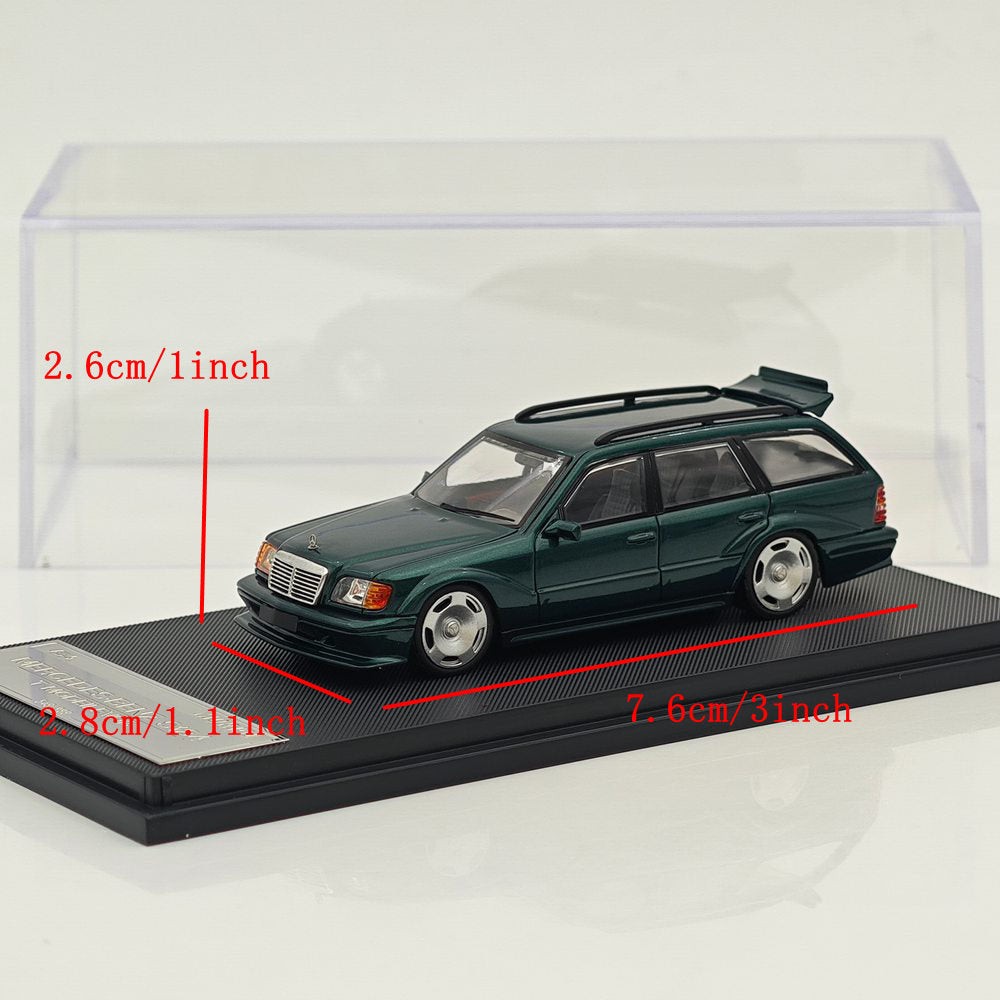Mortal 1:64 Mercedes-Benz S124 T MODEII EVO2 Wagon Taxi Diecast Toys Car Models Collection Gifts