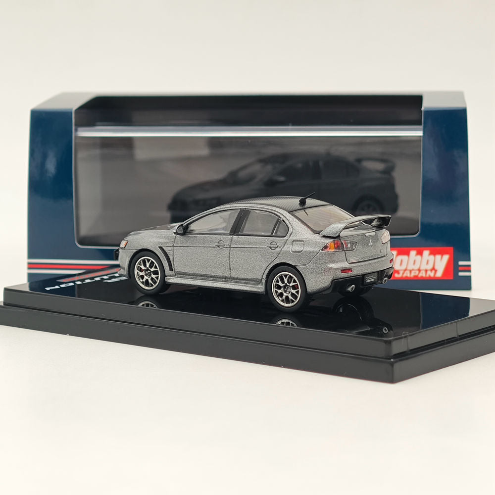 1/64 Hobby Japan Mitsubishi Lancer Evolution X Final Edition Gris (M) Toit en carbone