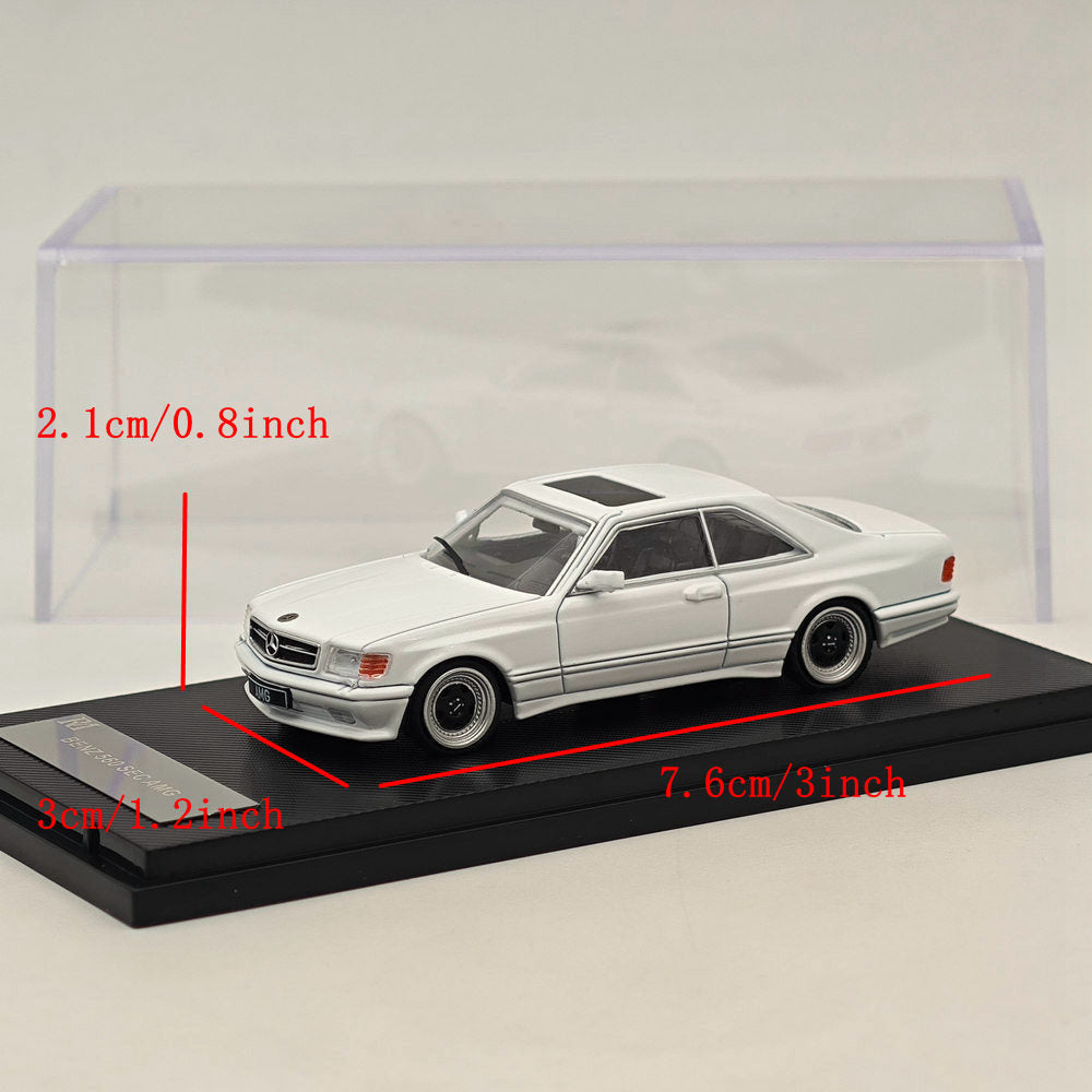 RHINO MODEL RM 1:64 Mercedes-Benz 560 SEC AMG Diecast Toys Car Collection Gifts Limited