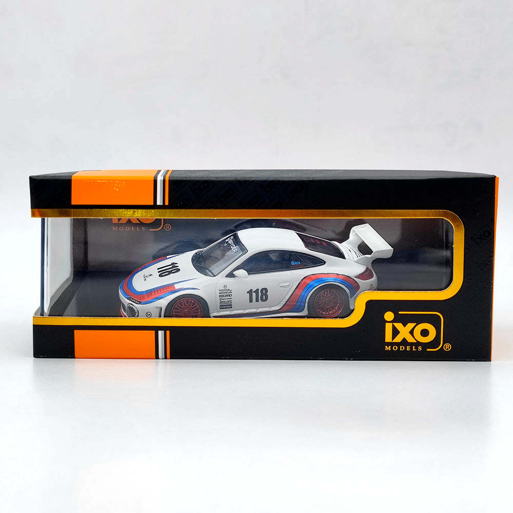 1/43 IXO PORSCHE 911 Spyder #118 OLD AND NEW 997 White MOC321 Diecast Models Car Toys Gift