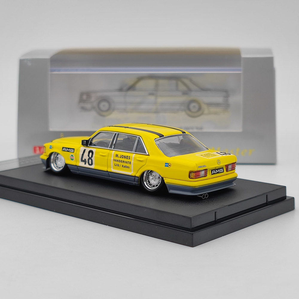 Master 1:64 Mercedes-Benz S560sel W126 6th Diecast Toys Car Models Collection Gifts Limited Edition