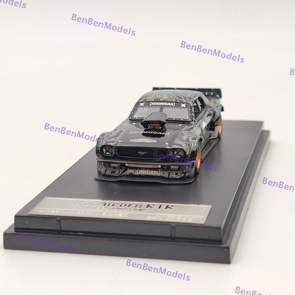 Street Weapon 1:64 Ford Mustang 1965 Ken Block's Hoonicorn #43 Diecast Car Models Limited Gifts In Stock - US