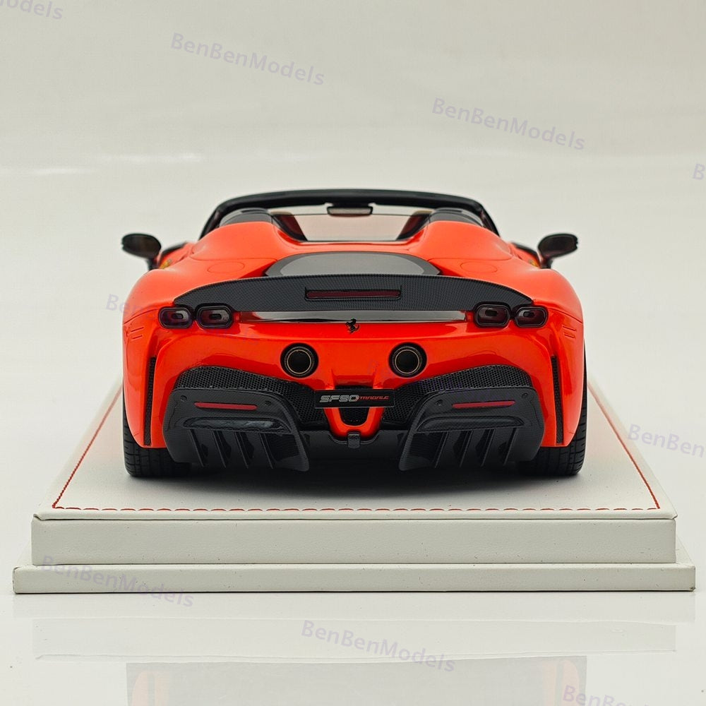 CE 1/18 Ferrari SF90 Spider Supercar Car Resin Diecast Model Limited Collection