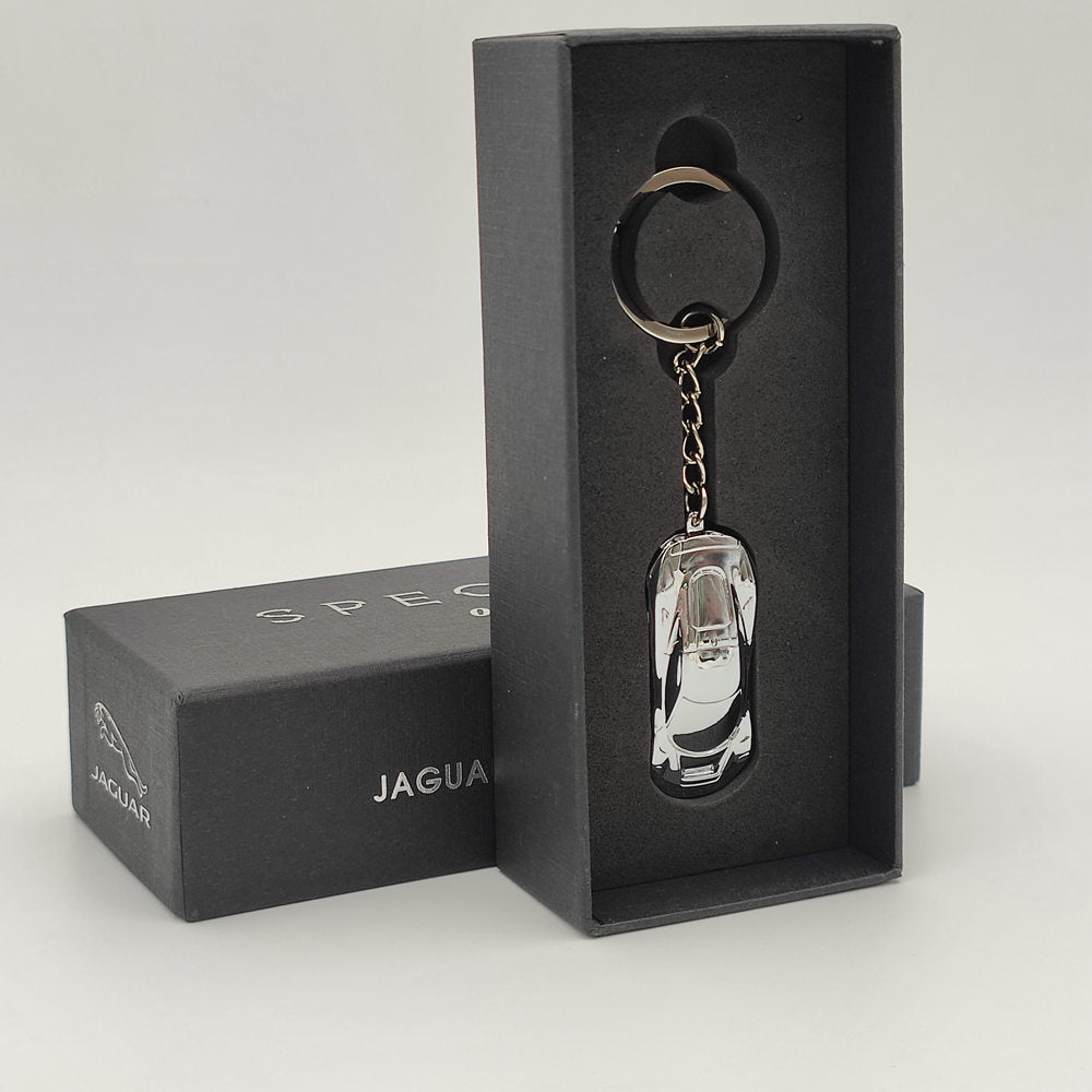 Diecast JAMES BOND SPECTRE 007 JAGUAR C-X75 Keychain Keyring Silver BRAND NEW Toys Car Models Gifts In Stock - US