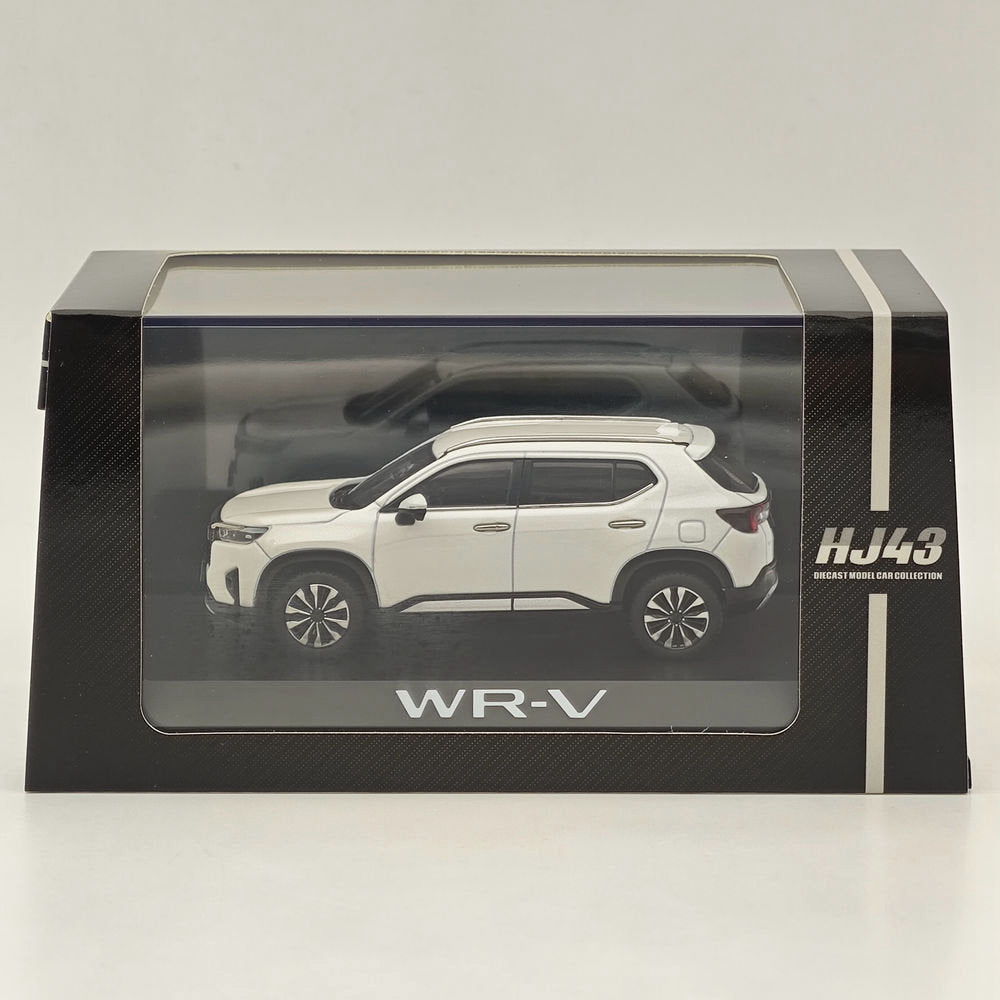 HJ43 1/43 ホンダ WR-V (プラチナホワイトパール) ホビージャパン 1/43 ホンダ WR-V プラチナホワイトパール