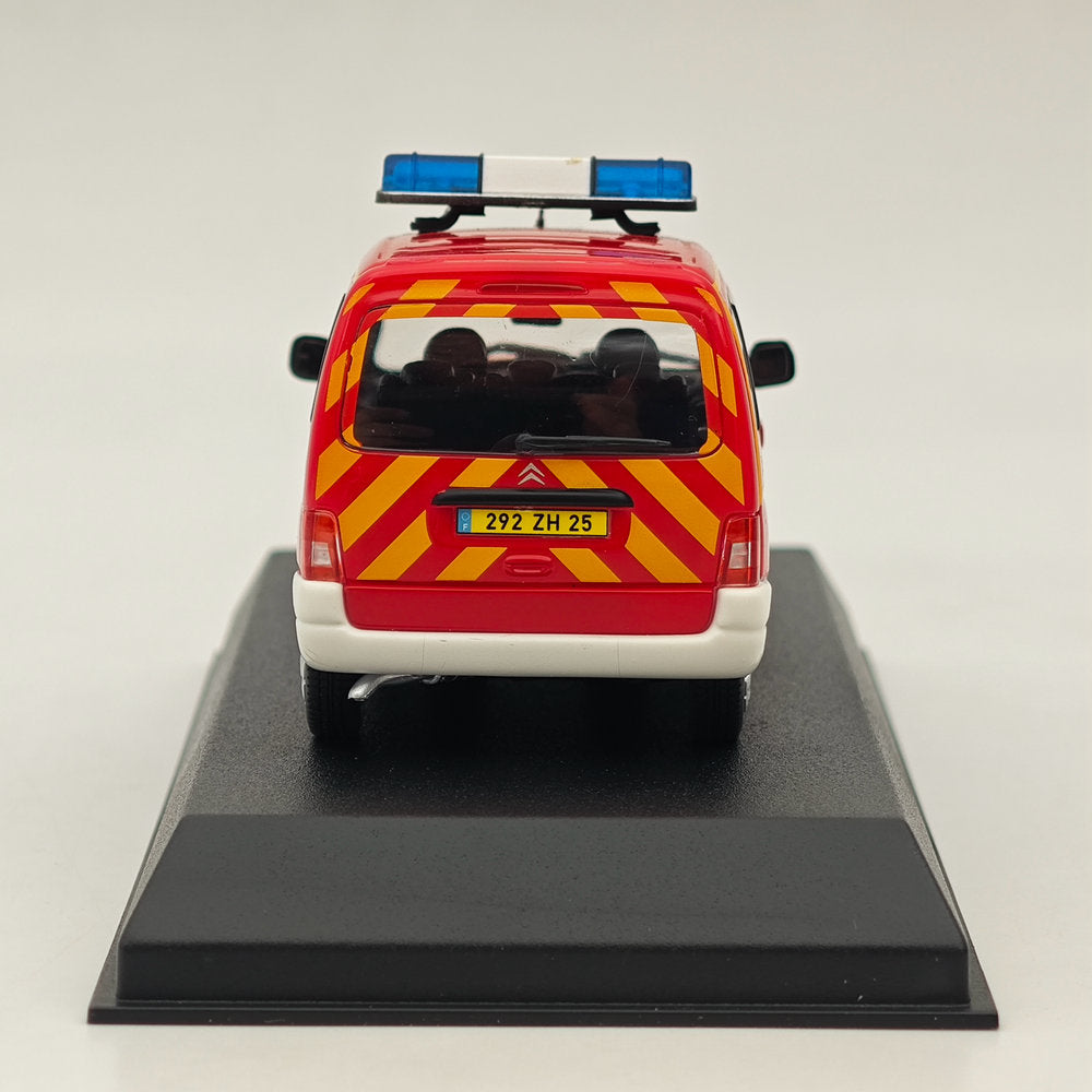 1/43 Norev Citroen Berlingo Pompiers-Secours Medical 2004 Diecast Model Car Red