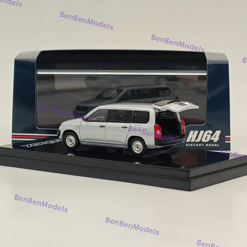 1/64 Hobby Japan Toyota PROBOX GL Silver HJ644062S Diecast Models Car Collection