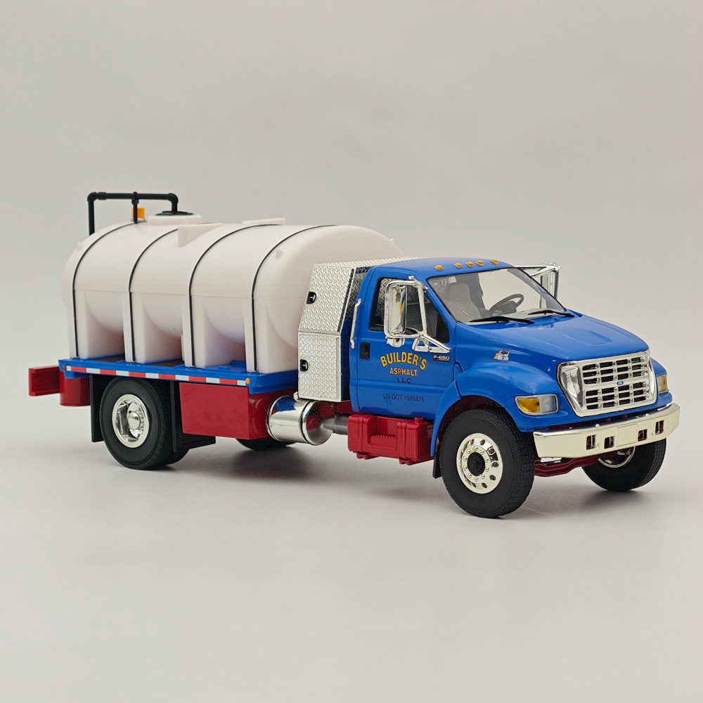 1/34 FIRST GEAR FORD F-650 WATER TANK TRUCK Blue #4155 DIECAST Model Collection