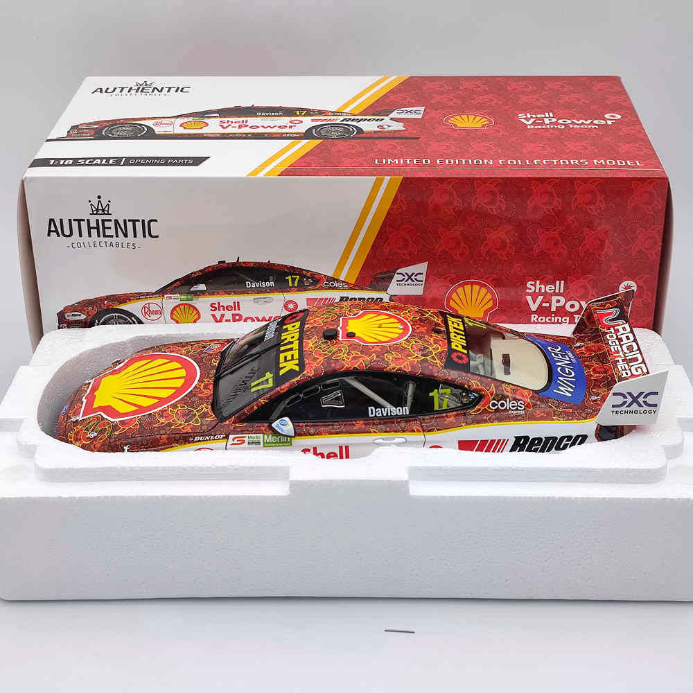 1/18 Authentic SHELL V-POWER RACING TEAM WILL DAVISON'S #17 FORD MUSTANG GT 2021 TOYS CAR GIFT