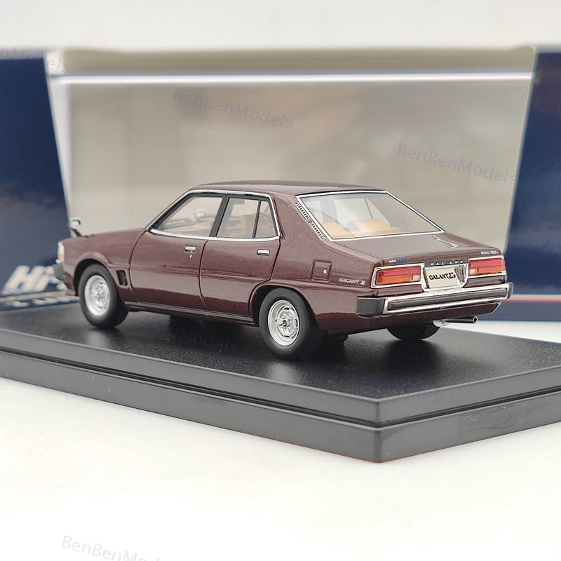 Hi-Story 1/43 Mitsubishi Galant Σ 2000 GSL 1977 HS317 Resin Model Collection