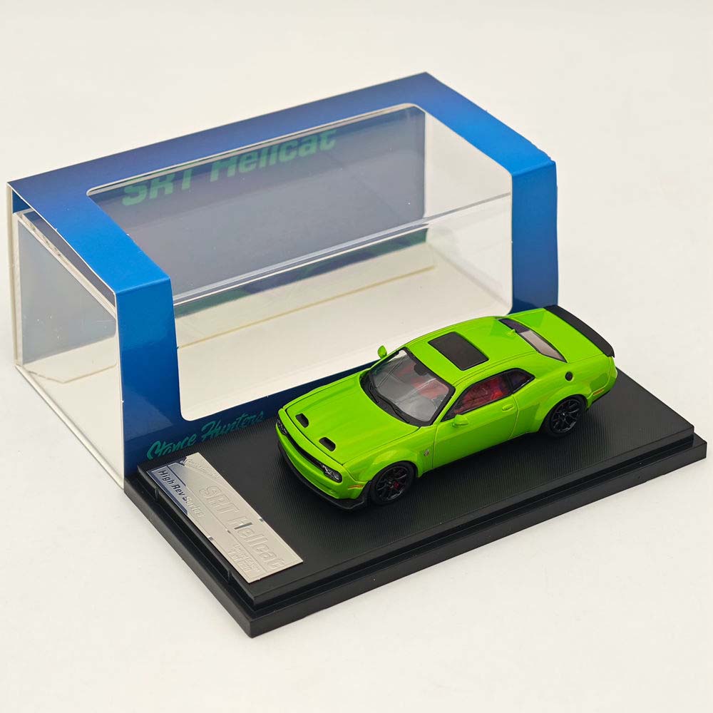 Stance Hunters 1/64 Dodge SRT Hellcat Green Diecast Models Car Collection