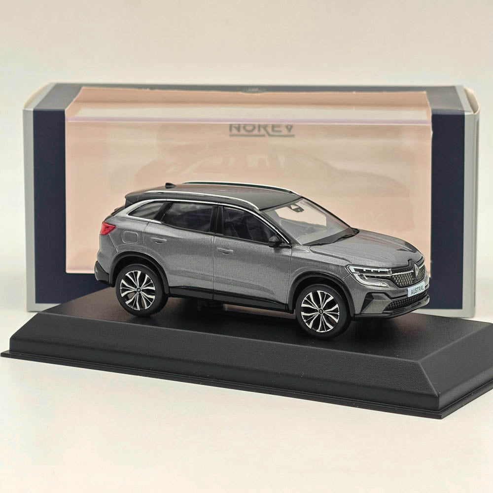Modèle réduit de voiture moulée sous pression Norev Renault Austral 2022 grise, collection limitée, 1/43