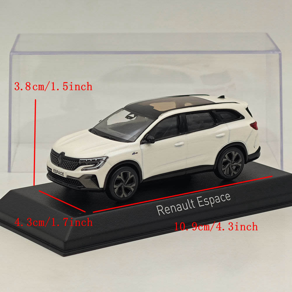 1/43 Norev Espace Esprit Alpine 2023 Diecast Model Cars Collection White