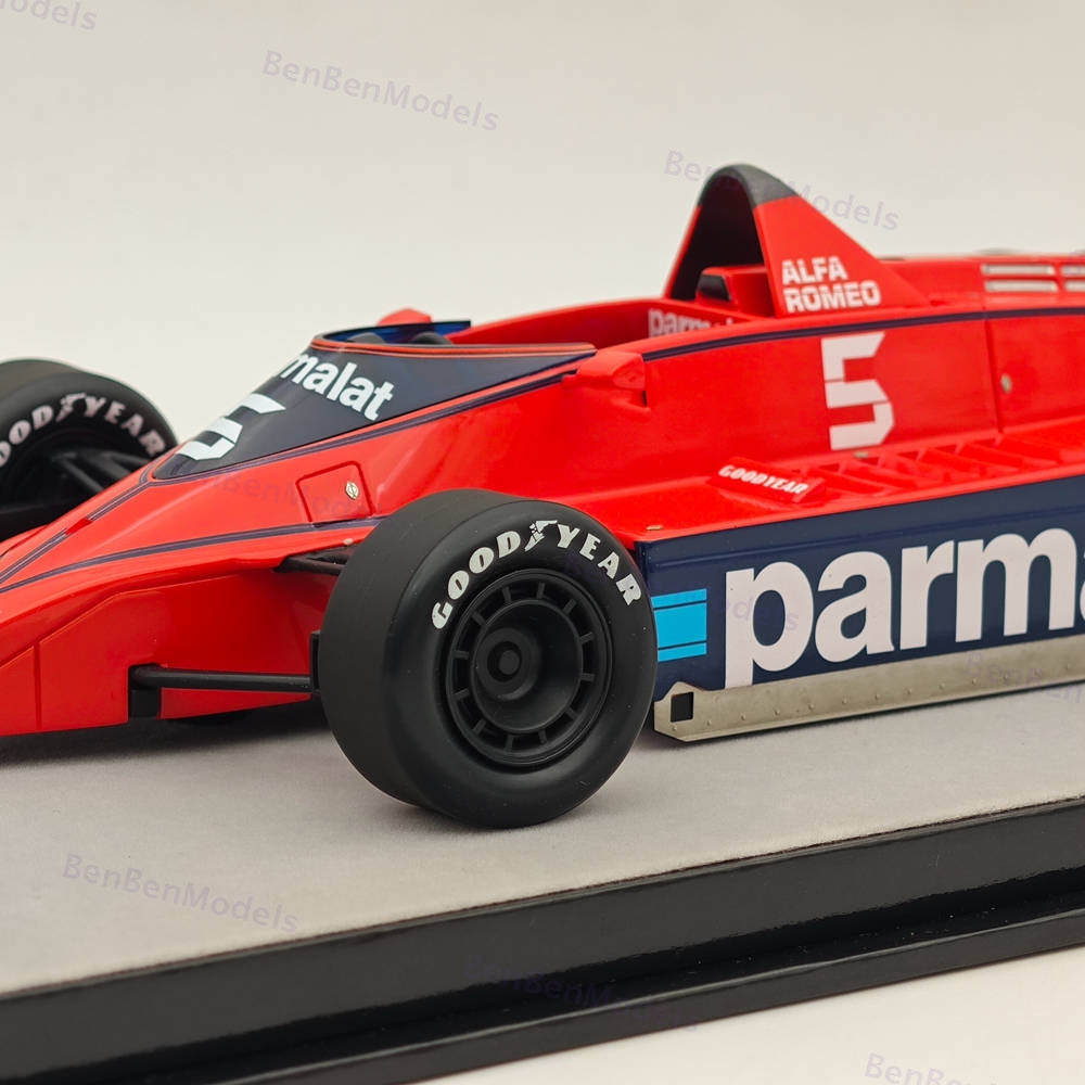 Tecnomodel 1/18 scale BRABHAM-Alfa Romeo BT48 ltalian GP Parmalat 1979 #5 Lauda