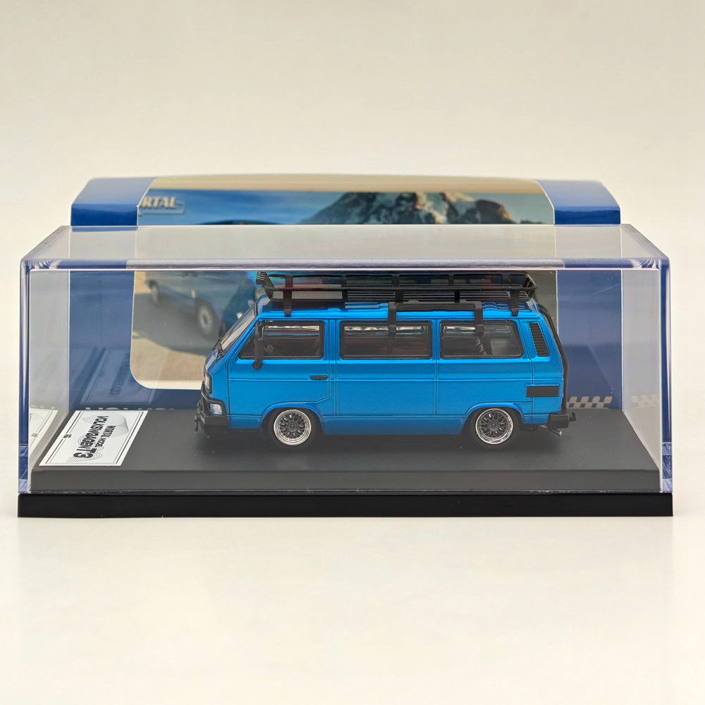 Mortal 1:64 Volkswagen VW T3 Van Collection Diecast Toys Car Models Miniature Hobby Gifts