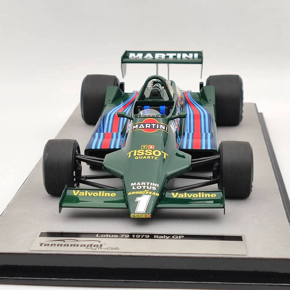 1/18 Tecno Mythos Series Lotus 79 1979 ltaly GP Car #1 TM18-287A Resin Model Car