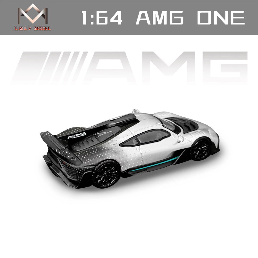LMLF 1/64 Mercedes Benz AMG One Starlight Miniature Hobby Gifts Jouets moulés sous pression Modèles de voitures Collection