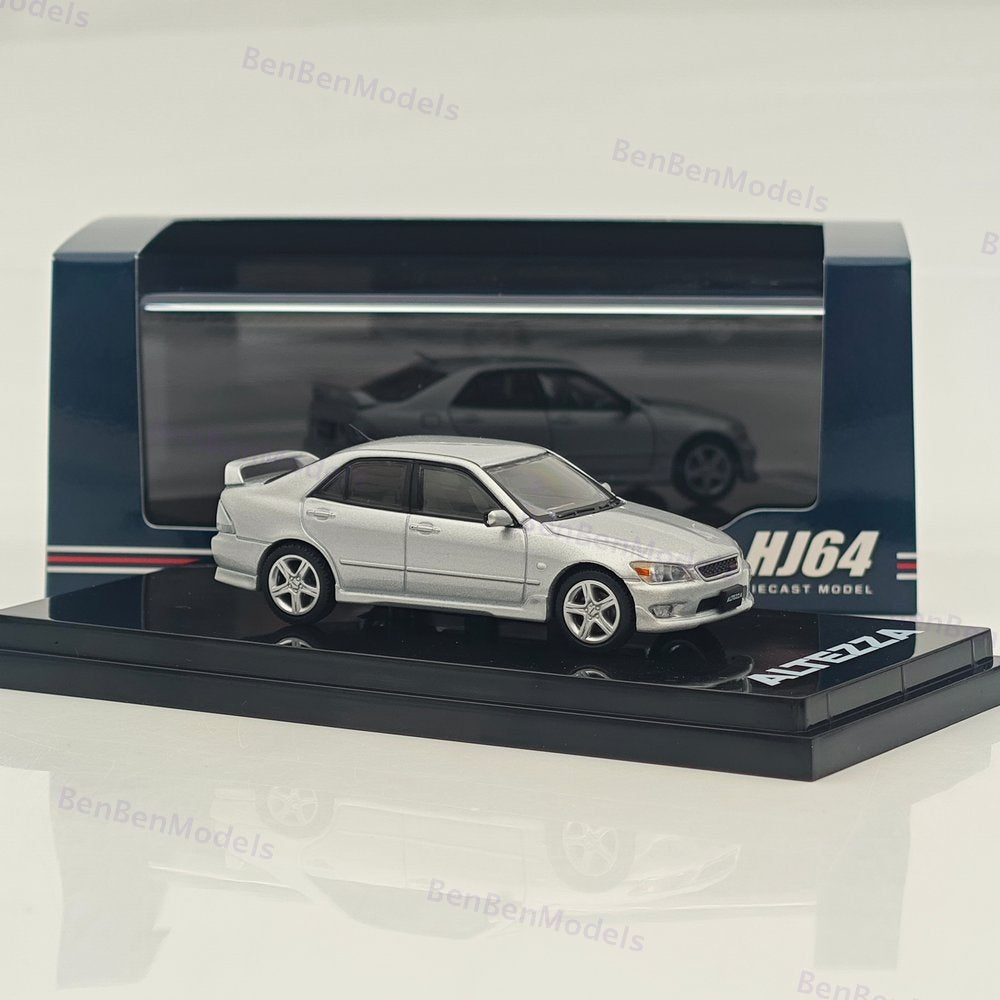 Toyota ALTEZZA RS200 (E10) 1998 Genuine Option Parts Diecast Hobby Japan 1/64