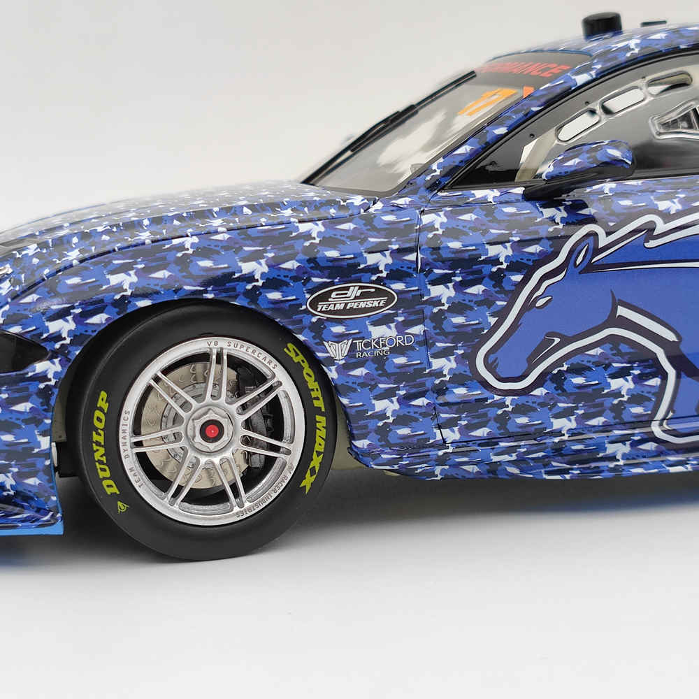 1/18 Authentique Ford Performance #17 Ford Mustang GT Supercar 2018 S.MCLAUGHLIN'S #ACD18F19L Modèles moulés sous pression Collection limitée