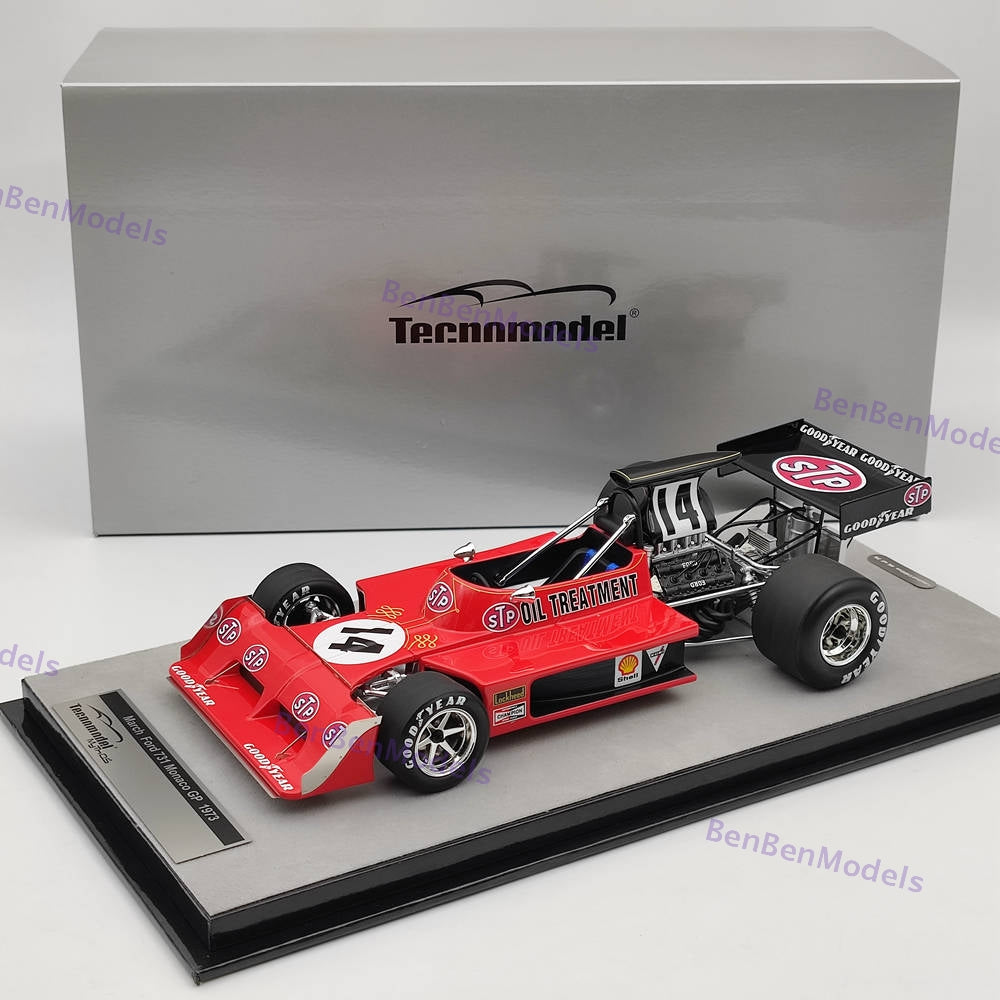 1/18 Tecnomodel March 731 1973 Monaco GP #14 Jean-Pierre Jarier TM18-289A