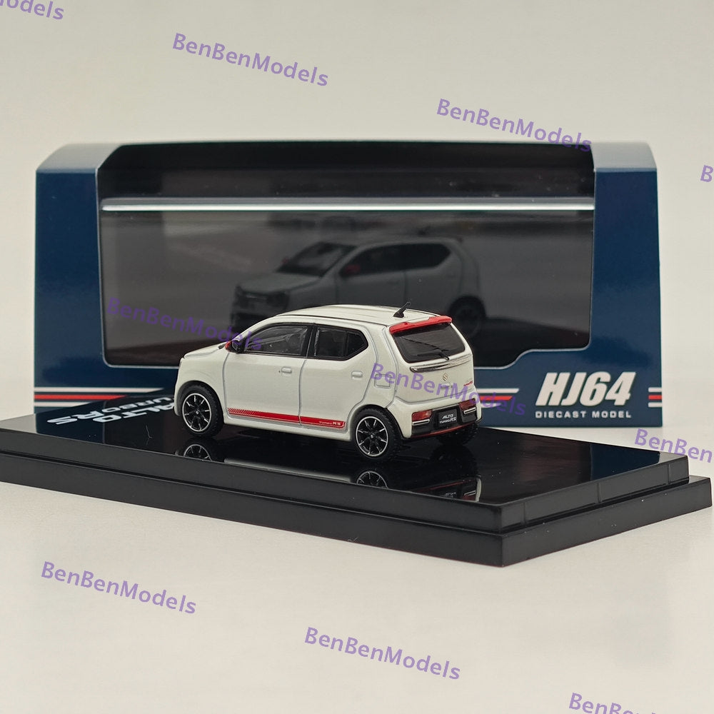 1/64 Hobby Japan SUZUKI ALTO WORKS TURBO RS (HA36S) HJ642070AW Blanc nacré