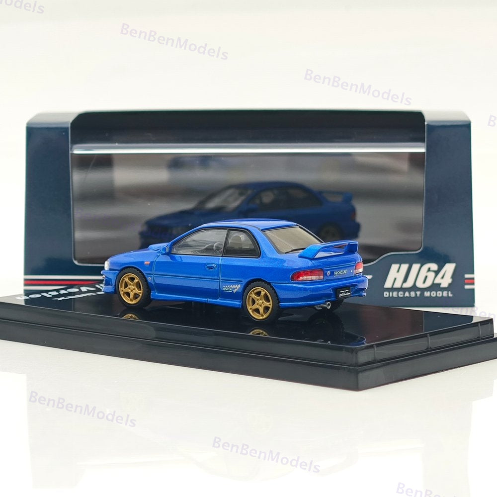 SUBARU Impreza PURE SPORTS COUPE WRX type R STi Version (GC8) Hobby Japan 1/64