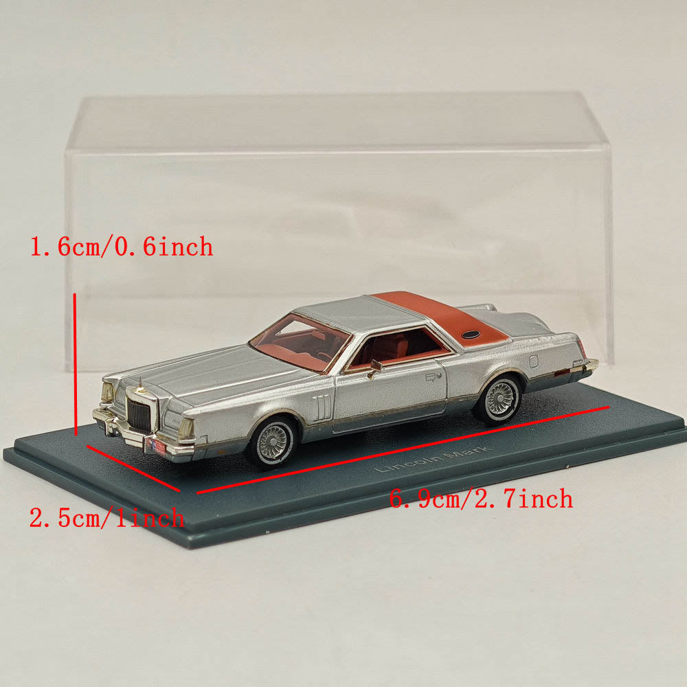 NEO SCALE MODELS 1/87 Continental Mark V Resin Car Limited Silver