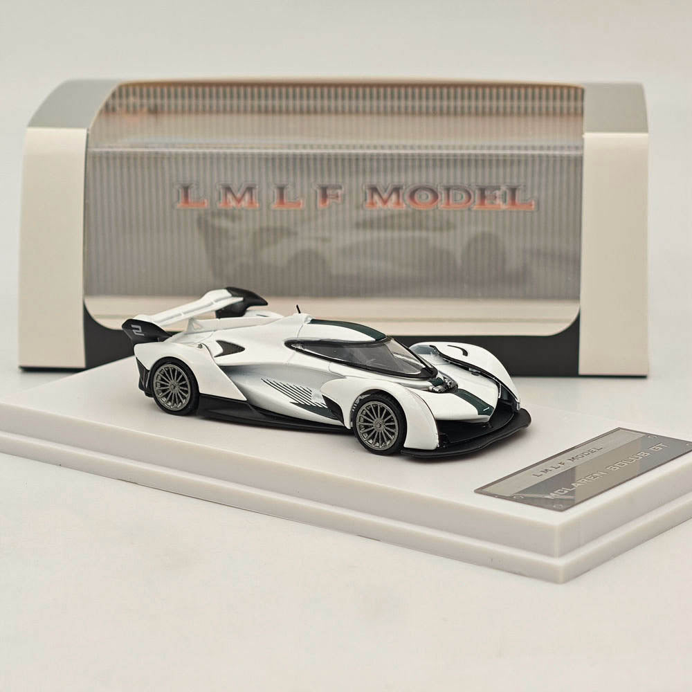 LMLF 1:64 Mclaren Solus GT V10 Racing Sports Diecast Toys Car Models Collection Gifts Limited Edition
