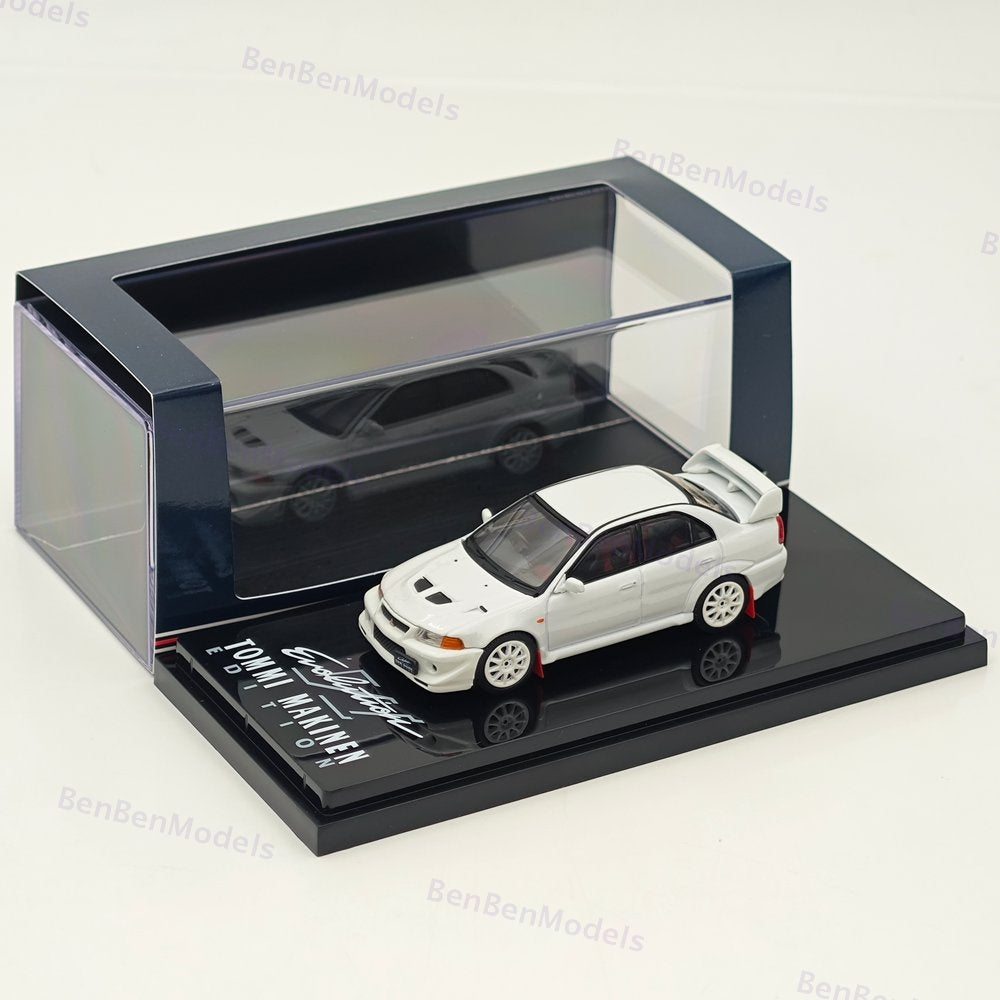 Mitsubishi Lancer GSR Evolution VI TME(CP9A) 2000 With Mud Flap Hobby Japan 1/64