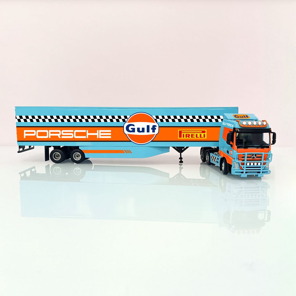 MJ 1:64 Sany Tracteur Camion Yingjie Édition Conteneur Moulé Sous Pression En Alliage Modèle De Voiture Collection Cadeaux Édition Limitée