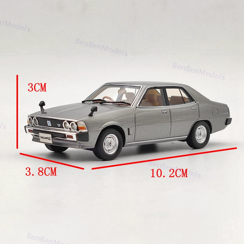 Hi-Story 1/43 Mitsubishi Galant Σ 2000 GSL 1977 HS317 Resin Model Collection