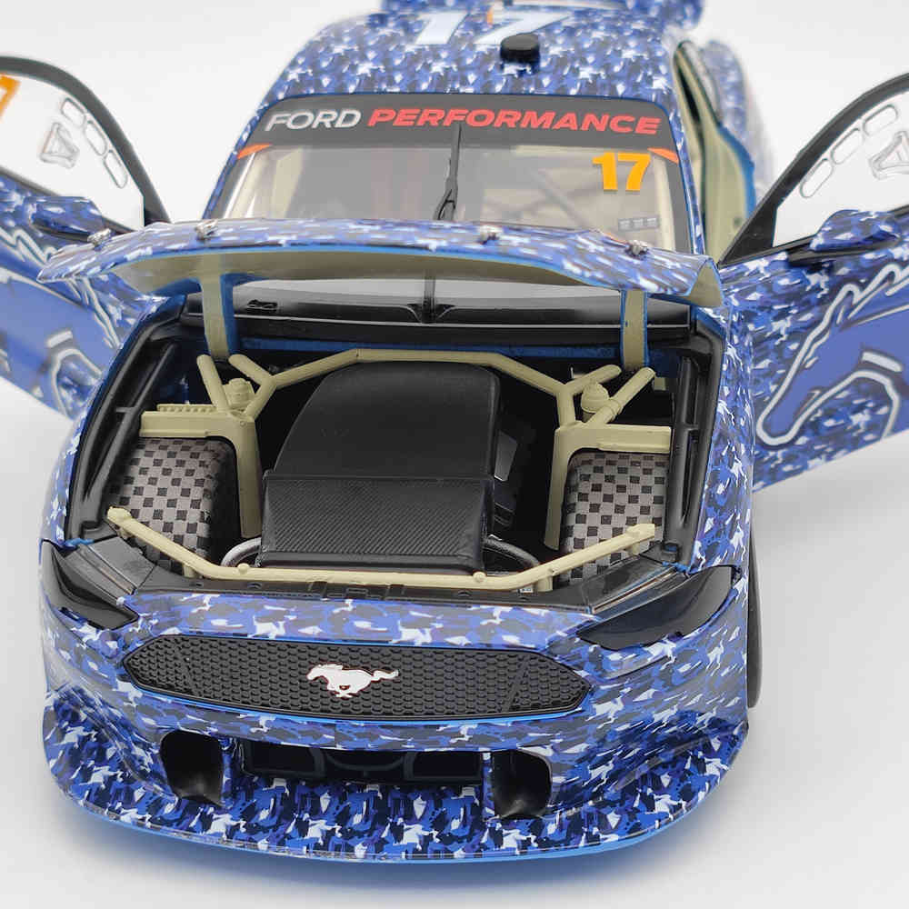 1/18 Authentique Ford Performance #17 Ford Mustang GT Supercar 2018 S.MCLAUGHLIN'S #ACD18F19L Modèles moulés sous pression Collection limitée