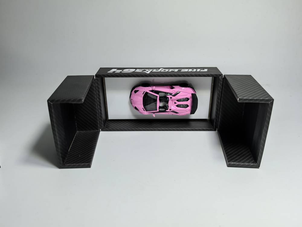 Lamborghini LP700 Cabriolet LB Miniature en résine 1:64 Fine Works