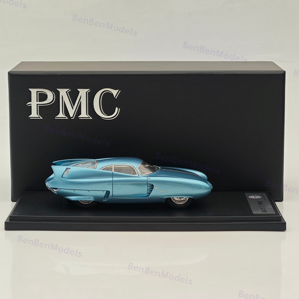 PMC 1/43 Alfa Romeo B.A.T. 7 1954 Blue Resin Model Car Limited Edittion 111