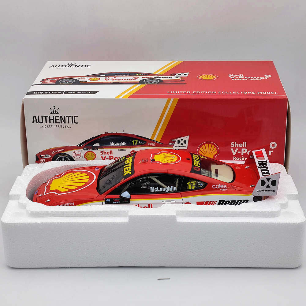 1/18 Authentic SHELL V-POWER RACING #17 FORD MUSTANG GT 2020 SCOTT MCLAUGHLIN'S TOYS CAR GIFT