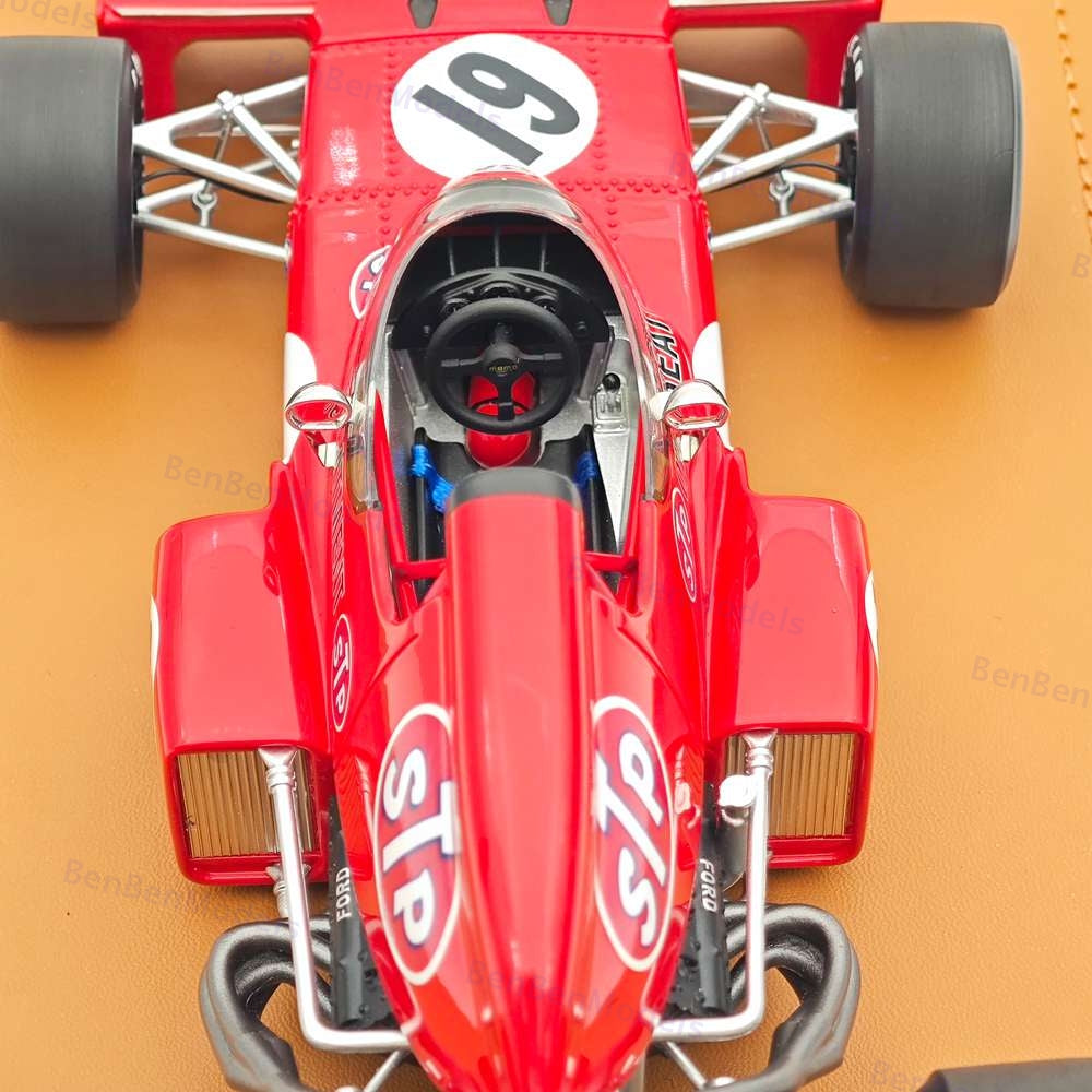 Tecno 1/18 March 721X 1972 Race Of Champions Ronnie Peterson #61 TM18-288C