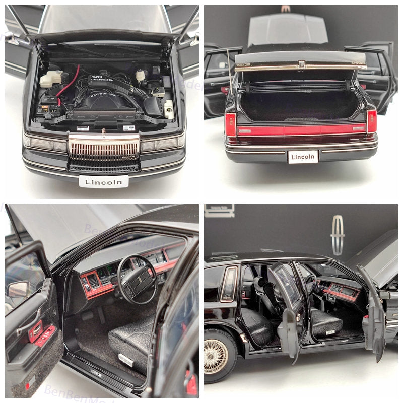 1/18 Lincoln Towncar V8 1993-1995 (Leather seat) Super Diecast models Car