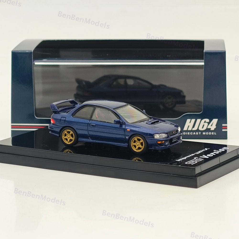 Hobby Japan 1/64 SUBARU Impreza PURE SPORTS COUPE WRX STi Version HJ641079JDB
