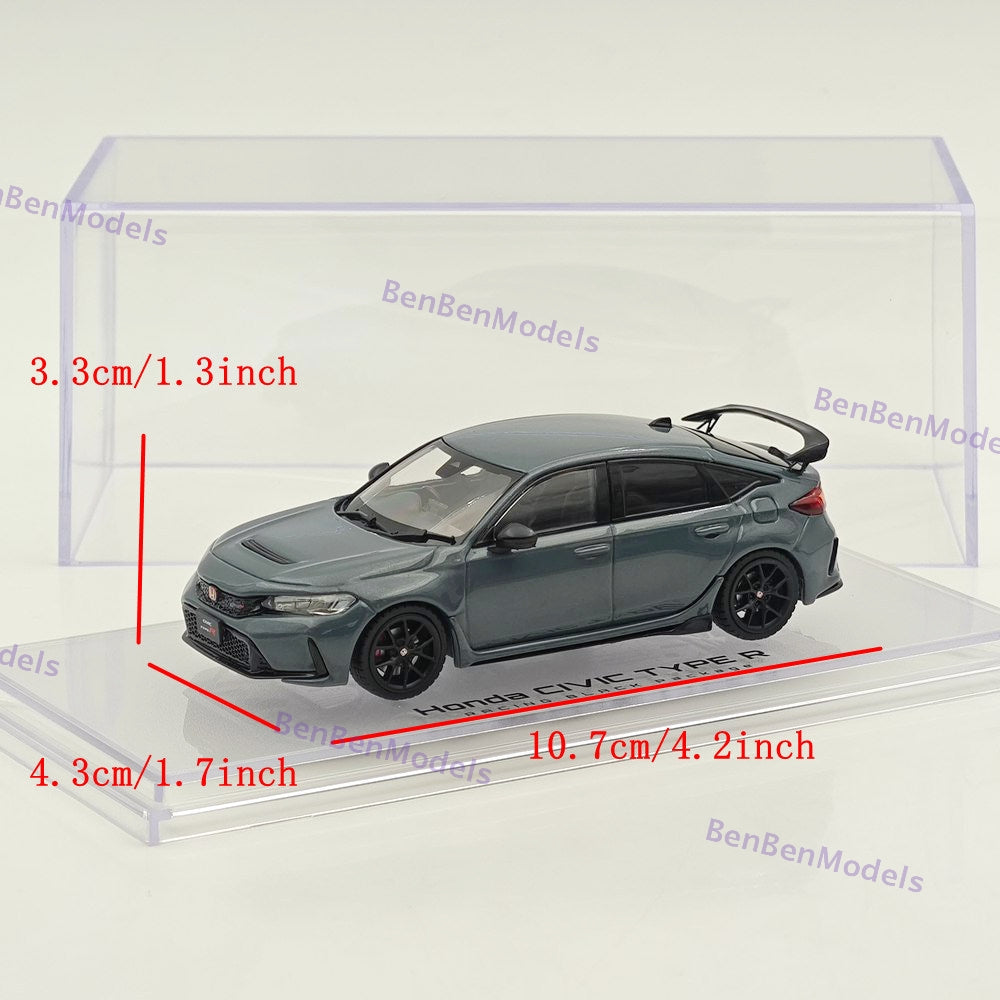 1/43 Hobby Japan HJD43 CIVIC TYPE R (FL5) RACING BLACK Package Diecast Car Model