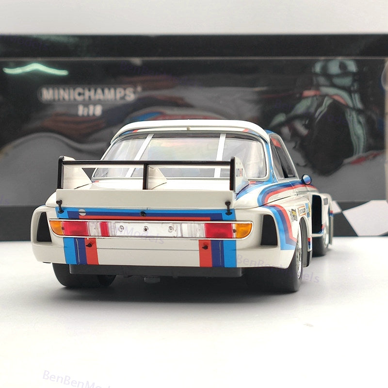 MINICHAMPS 1/18 Scale BMW 3.0 CSL #25 Xpand Rally Diecast Model Car Collection