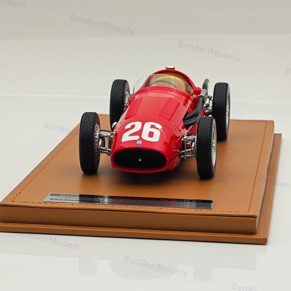 Tecno Maserati 250F Winner F1 Belgium GP 1954 Manuel Fangio #26 1/18 TM18-187A