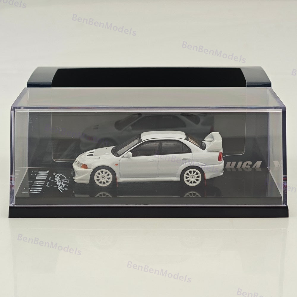 Mitsubishi Lancer GSR Evolution VI TME(CP9A) 2000 With Mud Flap Hobby Japan 1/64