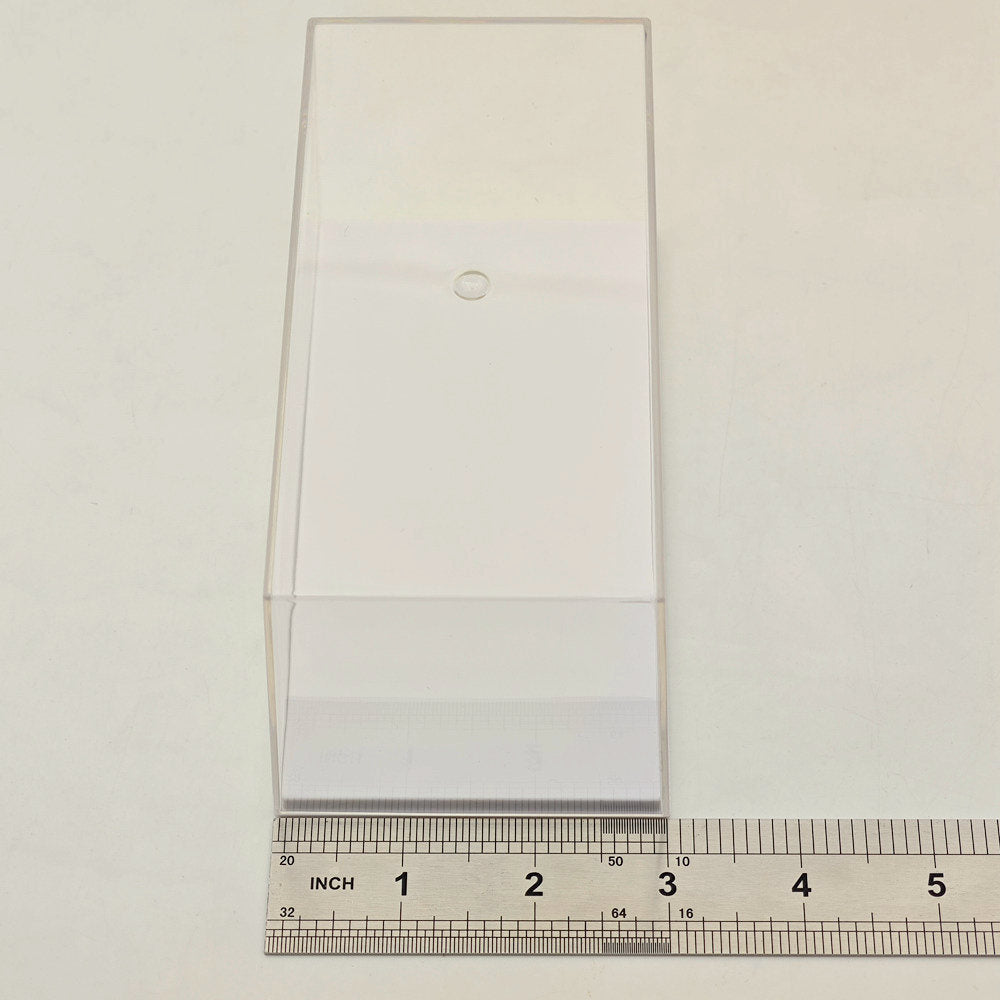 15.3cm 6'' Acrylic Boxes Display Case Stand Box Storing Transparent DustProof for 1:72,1:43 Scale Toys Car Models