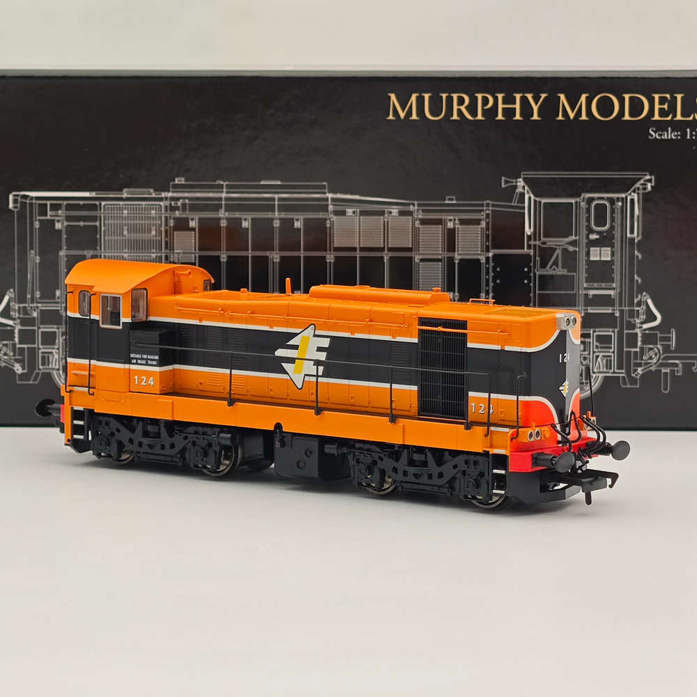 1:76 Murphy Models MM0124 Class 121 Diesel Locomotive 124 in IE livery -Railways