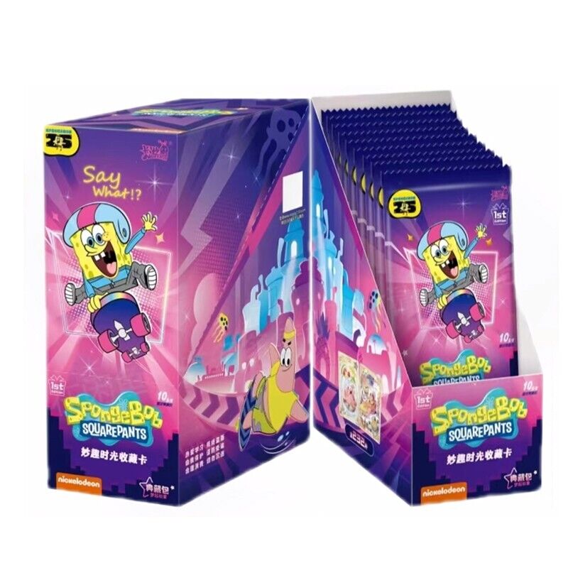 2024 Kayou SpongeBob SquarePants Anime Collection Trading Cards New Sealed Box