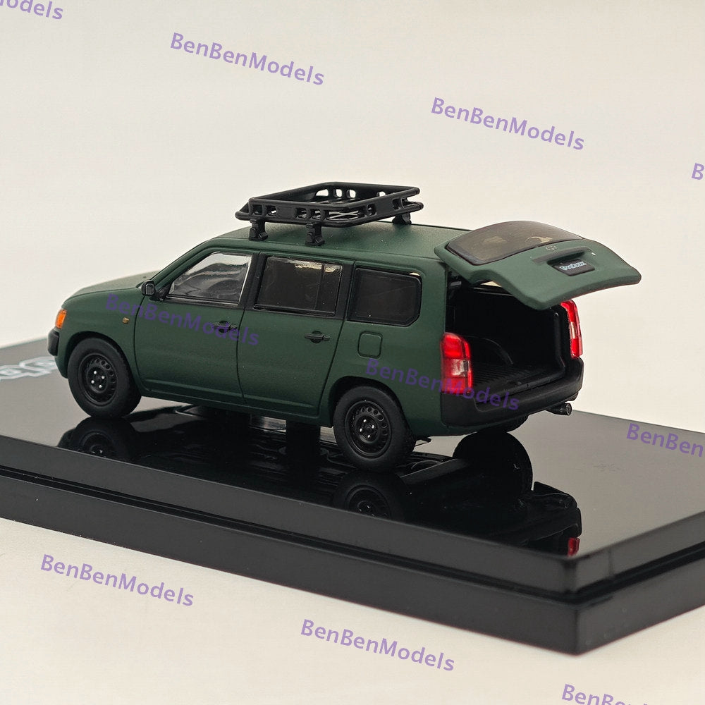 1/64 Hobby Japan Toyota PROBOX CUSTOMIZED VER Matte GREEN HJ643062GR Models Car