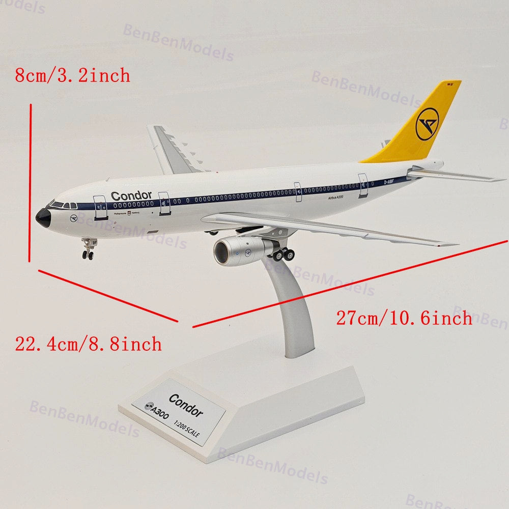 Condor / Airbus A300B4-200 / D-AlBF / JF-A300-002 / 1:200/Diecast Aircraft Model