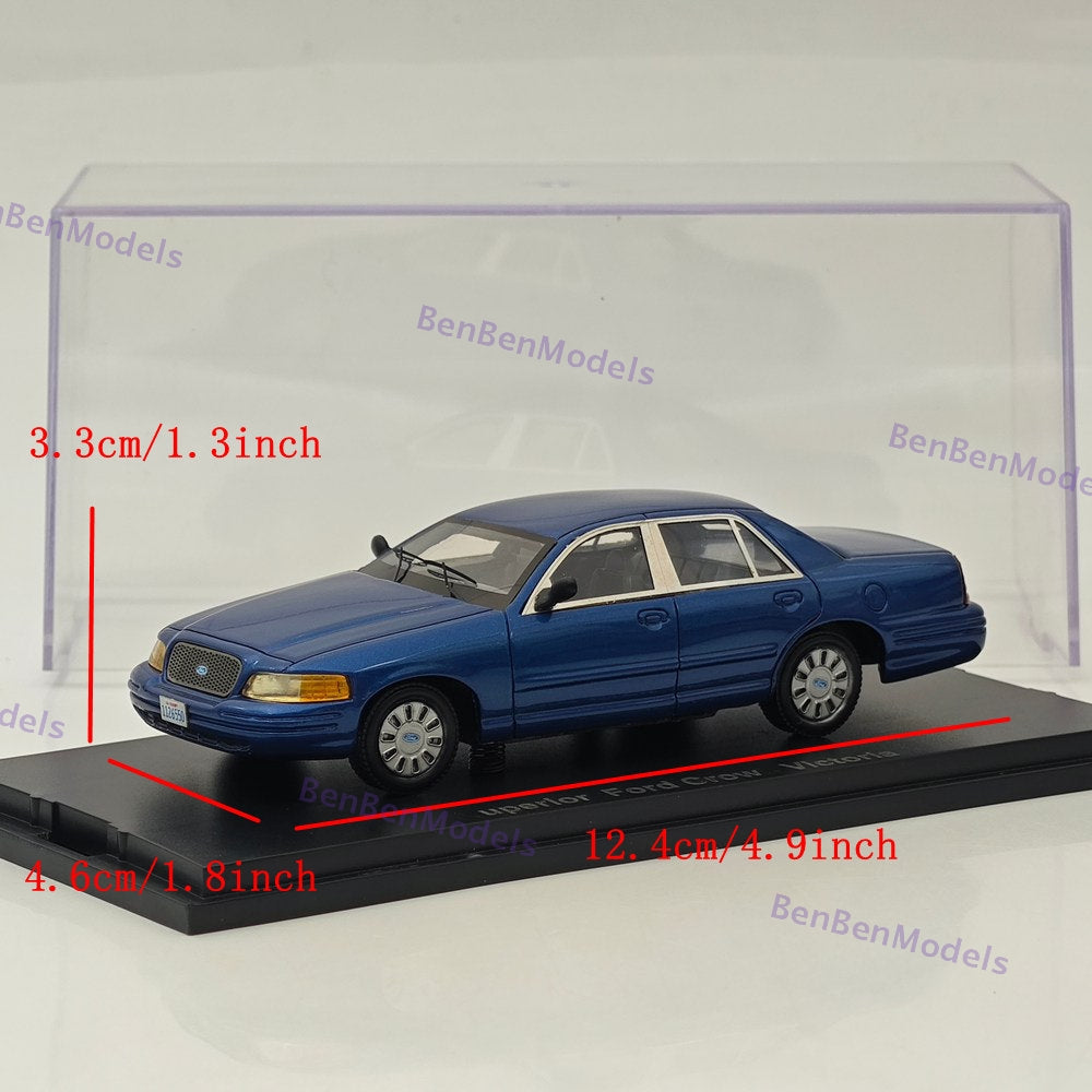 1/43 superior Crow Victoria Blue Resin Model Car Limited Edition Used
