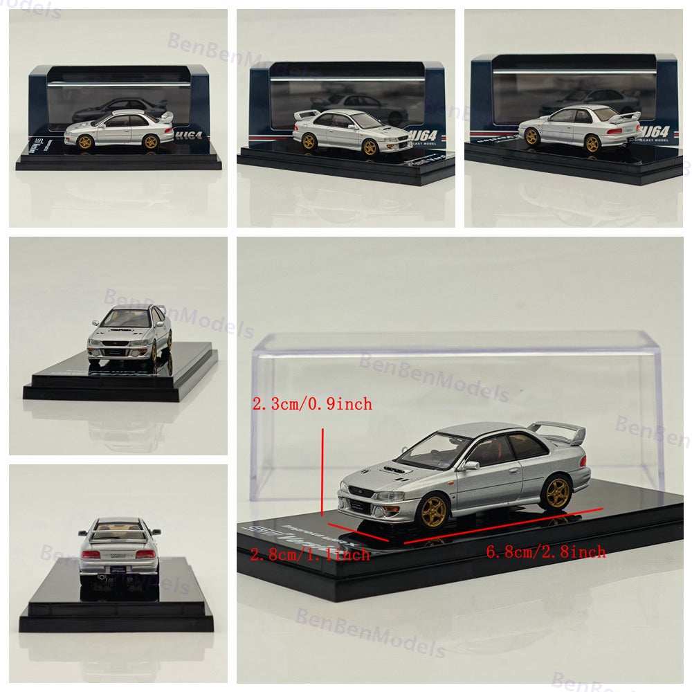 SUBARU Impreza PURE SPORTS COUPE WRX type R STi Version (GC8) V Hobby Japan 1/64