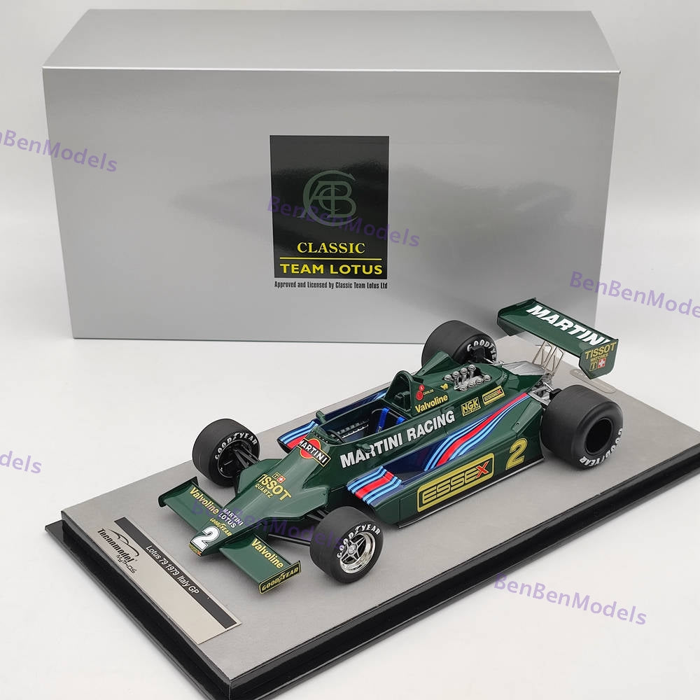1/18 Tecnomodel Mythos Series Lotus 79 1979 ltaly GP #1 Carlos Rentemann Resin